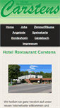 Mobile Screenshot of hotel-carstens.de